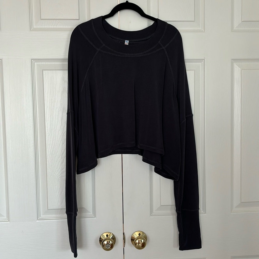 Free People Movement Cropped Tee NWOT